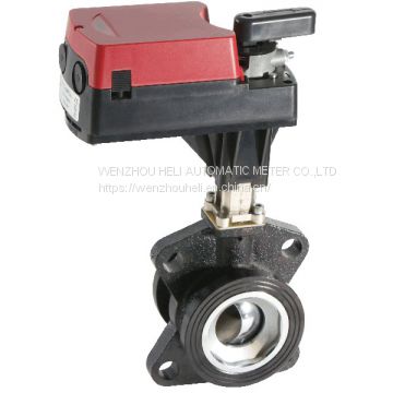 Digital optional(0-10V) HLF series air damper actuator used in building automatic control system matched with brass ball valve butterfly valve