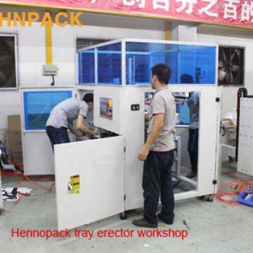 Auto airplane box forming machine (CE) Custom-made hot melt version auto glue sealing airplane box formor