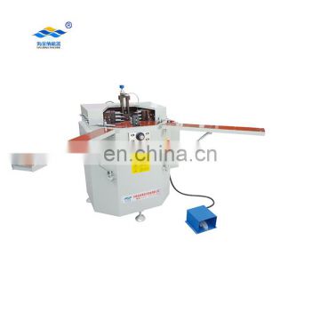 Aluminium window corner crimping machine