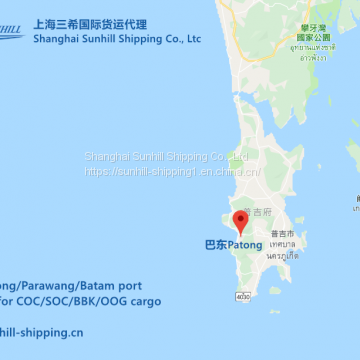 Shanghai to Patang Indonesia Southeast Asia Line Sea Freight Booking Agent