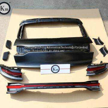 KM Fit for Macan 2014-2017 Upgrade 2018-up Taillights Rear Lamp Rear Tail Lights Car Trunk Lid Cover Whatsapp: 008618666077162