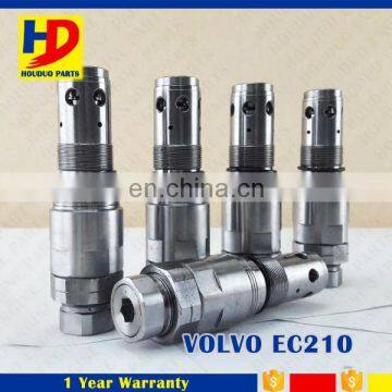 EC210 For VOLVO 210 240 290 Swing Motor Relief Valve Fit For Excavator Diesel Engine Parts OEM Size