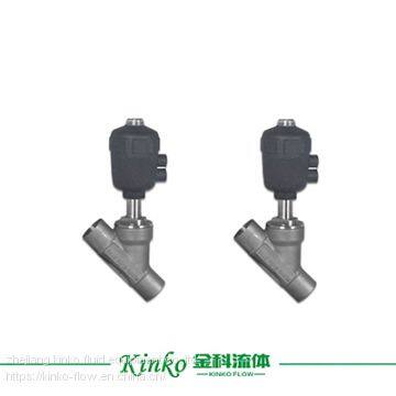 Thread Connection Stainless Steel 3 Ways Angle Seat Valve photo-4
