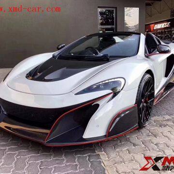 Карбоновый тюнинг-кит для McLaren Mp4-12 до 650S 675T: передний и задний бампер