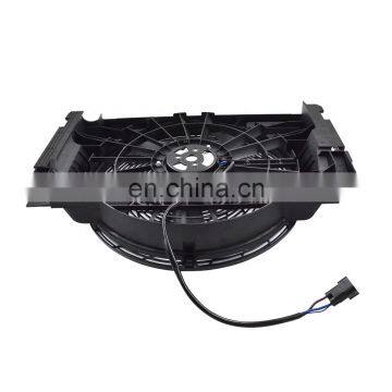 A/C AC Radiator Condenser Cooling Fan Fit For 00-06 BMW E53 X5 5 Blade 64546921381 photo-6