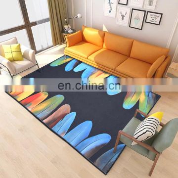 Chinese custom 3D printed luxury hotel  carpets bedroom  for living room