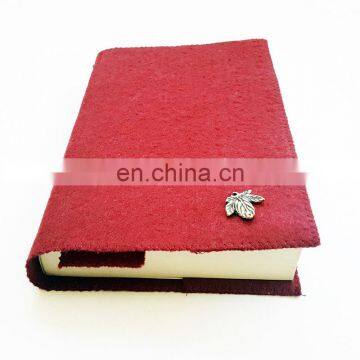 China Suppliers School Notebook Planner Felt Fabric Book Cover A5 Felt Book Cover photo-2