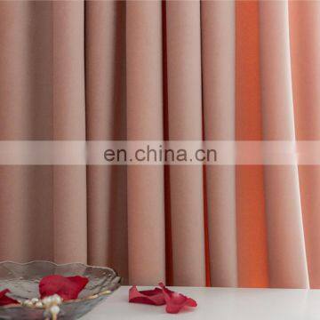 Wholesale Luxury Designs Decorative House Light Pink Velvet Fabric Ready Made Shading Finished Curtains for Hotel and Home photo-6