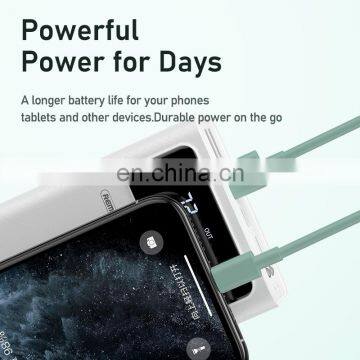 Remax 4 USB External Battery Cell Mobile Phone Portable Charger 30000 Mah Power Bank photo-3