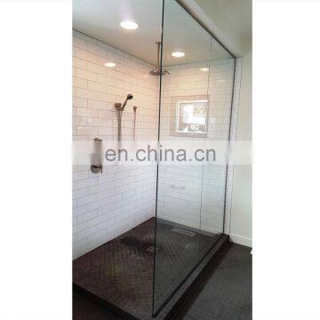 Clear 4-12MM Tempered Glass Completer  Shower Room Luxurious Door