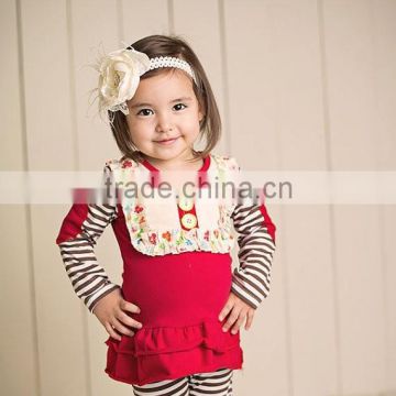 2015 wholesale high quality long sleeve top kids apparel top selling products 2015