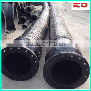 Dredging Flexible Rubber Discharge Hose For Marine Dredging