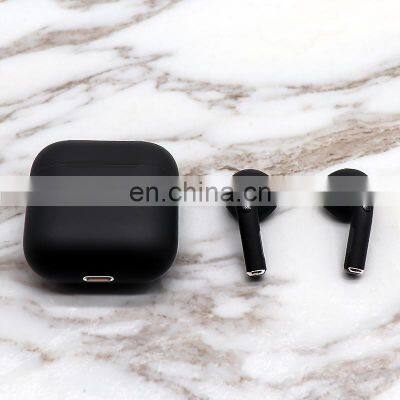 Супер мини матово-черный Pro5 Bluetooth наушники беспроводные наушники-запонки. Супер мини наушники с зарядными кейсами photo-4