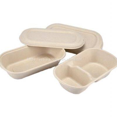 Biodegradable Compostable hot & cold dishes to go bagasse containers