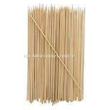 Food grade Natural bamboo stick bamboo skewer for BBQ with sharp/blunt point