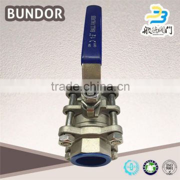 Extension Stem Stainless Steel Ball Valve Ball