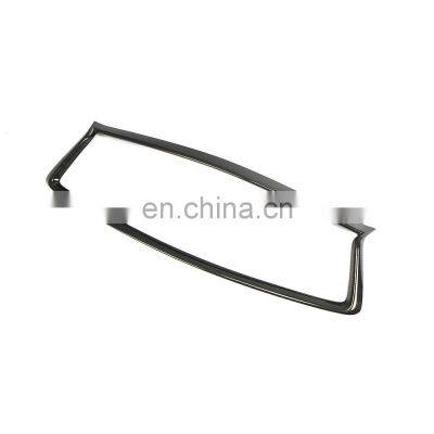 Carbon Fiber Q50 Front Grill Cover for Infiniti Q50 2018-2019 Sedan 4-Door photo-4