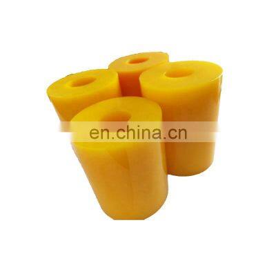 Cylindrical polyurethane cushion shock column