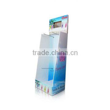 shop promotional retail hook cardboard electronic product display