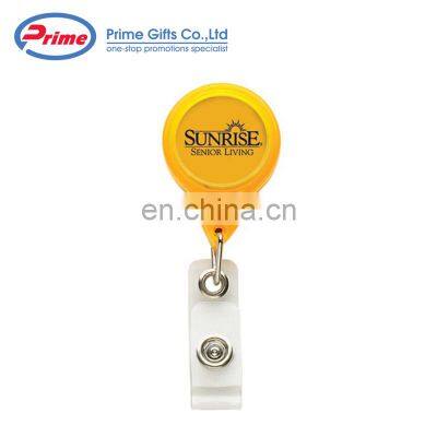 Imprinted Translucent Colors Best Round Nurses PVC Badge Holder