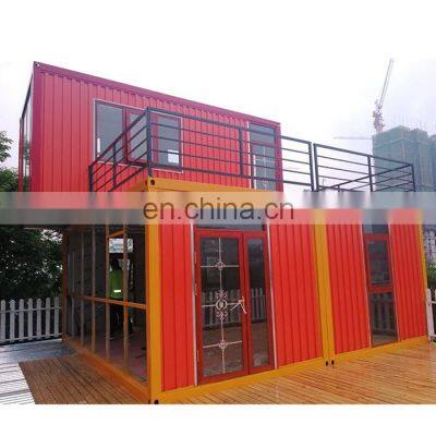 Prefabricated container homes 40ft luxury house for sale philippines