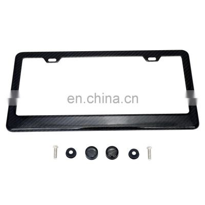 Wholesale Carbon Fiber Car Number Plate/number plate frame