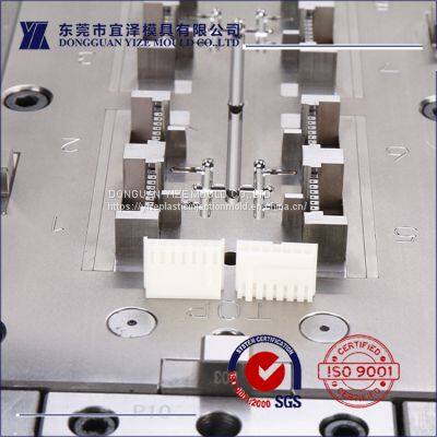 Medical customize complexity mold Precision Teflon Mould Prototyping & Small PBT Nylon-66 6T 9T LCP plastic material Connector injection mold