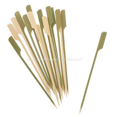 Bamboo catering picks teppo paddle skewers Bamboo Boat Oar Skewers 12cm