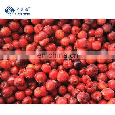 Sinocharm BRC A Approved IQF Pitted Sour Cherry Frozen Red Cherry