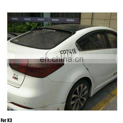 ABS Primer Painted Back Roof Spoiler For K3 Rear Spoiler photo-3