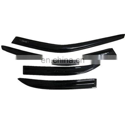 Car Accessories Chrome Window Deflector Guards Sun Rain Visor Shield Cover For Peugeot