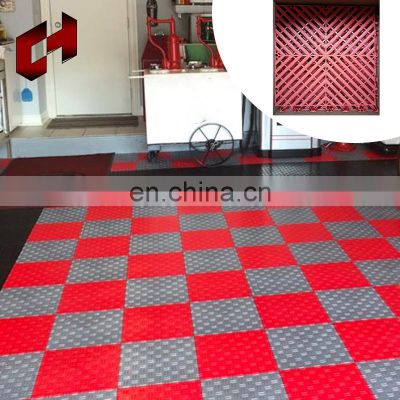 Gray Temporary Plastic Grating Garage Printing Swimming Pool Floor Mat Interlocking Floor Mats For Raised Floor