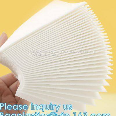 Disposable Facial Tissue Home Use Napkin Paper, 17 Gsm Bamboo Pulp Customised Printed Napkin Tissues Paper photo-2