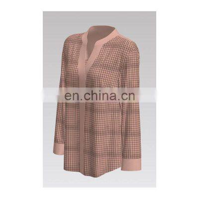 New Arrival Colored Check Cotton Nylon Poplin Yarn-dyed Fabric photo-4