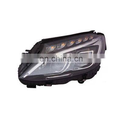 2058202961 L 2058203061 R HEAD LAMP DOUBLE LEN OLD For MERCEDES-BENZ C-CLASS W205 2013-