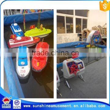 Remote Control High Speed Boat With Battery 2015 Hot Selling Toys Boat for Kids