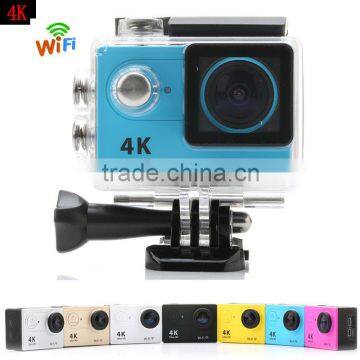 170 degree wide angle lens full hd 1080p 60fps wifi action camera h9 with 2.0inch ltps display, support 4k ultra hd recording