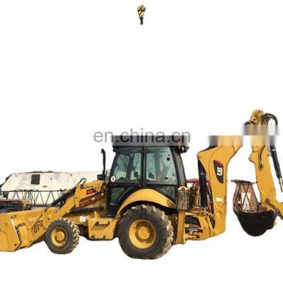 USA made 95% new Caterpillar 420f backhoe loader for sale, Cat 420 backhoe loader cheap in China