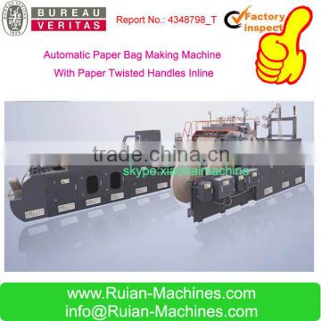 paper shopping bag making machine with handles inline                        
                                                Quality Choice