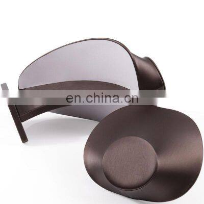 Cheap Brushed Pu Leather Model Neck Necklace Display Stand Jewelry Pendant Frame Window Necklace Bust Jewelry Display Props photo-2