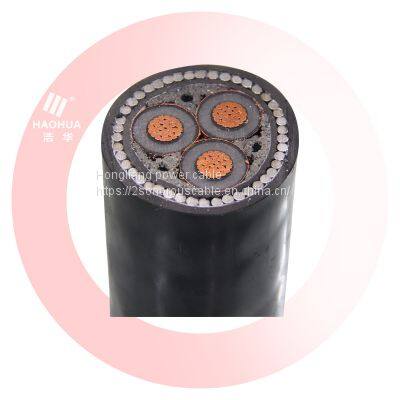 1/3 core 30kv 35kv cu/al power cable