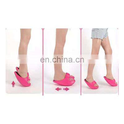 Lose Weight Exercise Toning Shoes Women EVA Swing Platform Wedge Sport Slimming Fitness Shoes Summer Slip On Walking Slippers photo-2