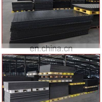 Custom Made Ground Protection Mats for The Temporary Pavement of Construction Site Roads