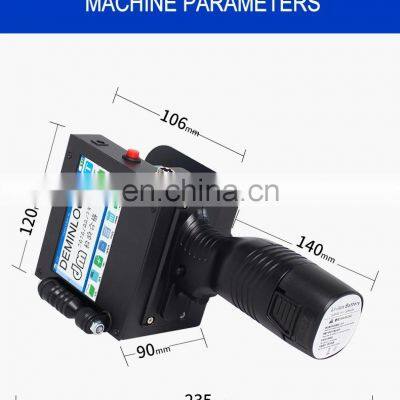 Fast Dry Printing 50mm Handheld Inkjet Printer for Date Text Number Code Image Printing 5cm Logo Handheld Inkjet Printer photo-5