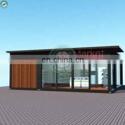 Customized Size Flatpack Container Shop Mobile Container Mini Market Retail Store Convenience Store photo-3