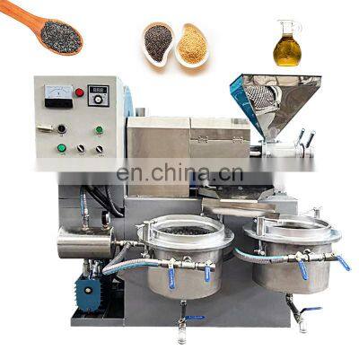 Palm Kernel Sea Buckthorn Shell Soya Bean Cold Press Process Automatic Coconut Oil Make Machine