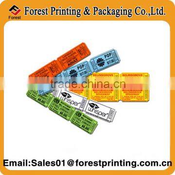 Fast delivery and good quality Raffle ticket/event ticket