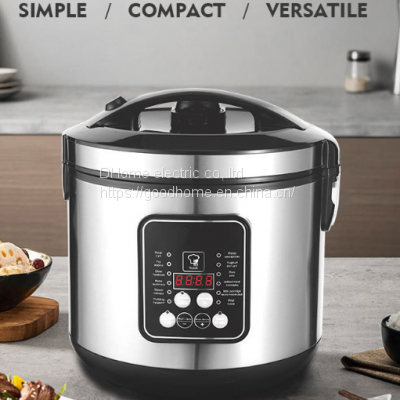 8L intelligent large capacity rice steaming, cooking, soup, multi-functional cooking pot