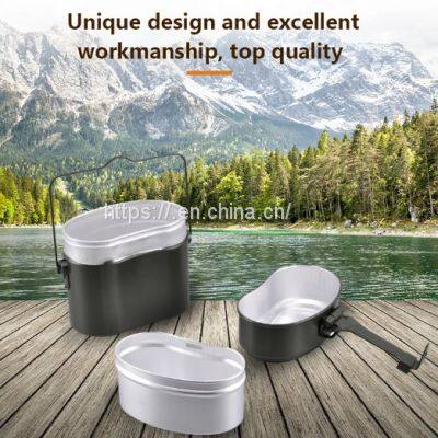 China Supplier Aluminum Canteen German Mess Tin Aluminum Lunch Box for Sale photo-3