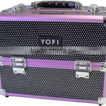Personized Aluminum Makeup Cosmetic Suitcase Quality Choice photo-4